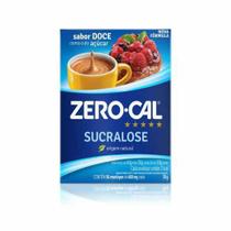 Adoçante Sucralose 50 Envelopes de 600mg Cada Zero- Cal