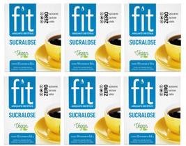 Adoçante VEGANO Sucralose 50 Sachês Fit 6Unidades Adoçante VEGANO Sucralose 50 Sachês Fit 6Unidades