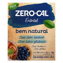 Adoçante zero cal pó eritritol zero lactose 150g 30 unidades