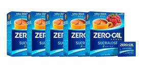 Adoçante Zero-Cal Pó Sucralose C/50 Envelopes Kit 5 Adoçante Zero-Cal Pó Sucralose C/50 Envelopes Kit 5