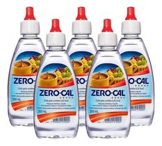 Adoçante Zero Cal Sacarina Liquido 100ml Kit 5 Adoçante Zero Cal Sacarina Liquido 100ml Kit 5