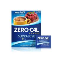 Adoçante Zero-Cal Sucralose em Pó Sachê 0,6g Embalagem com 50 Unidades
