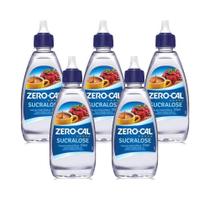 Adoçante Zero Cal Sucralose Liquido 100Ml Kit 5