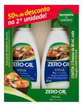 Adoçante ZeroCal Stévia 80ml Embalagem Com 2 Unidades Sucralose