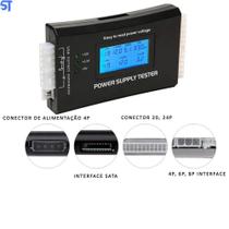Ador De Fonte De Alimentação Iv Tela Lcd 20/24 Pinos Atx Ador De Fonte De Alimentação Iv Tela Lcd 20/24 Pinos Atx