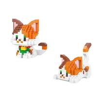 Adorável Gato Fofo Micro Mini Blocos De Construção Conjunto Múltiplas Cores Presente Divertido Sem