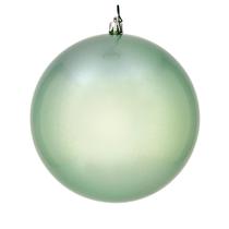 Adorno Bola de Caramelo Menta Escarchada Vickerman 6cm Paquete de 4