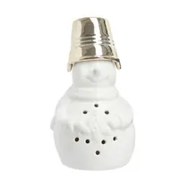 Adorno Boneco de Neve Home Style Albito 14 cm