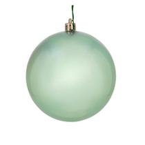 Adorno de Árbol de Navidad Bola de Caramelo Menta Gris Vickerman 4.8 cm