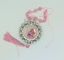 Adorno de Berço Anjo da Guarda Rosa - 30cm Adorno de Berço Anjo da Guarda Rosa - 30cm