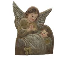 Adorno de Mesa Anjo da Guarda Resina Adorno de Mesa Anjo da Guarda Resina