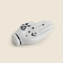 Adorno Decorativo Mystique Cerâmica Branca Minimalista ACASA Adorno Decorativo Mystique Cerâmica Branca Minimalista ACASA