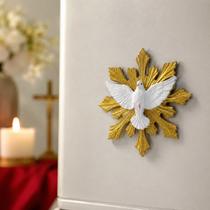 Adorno Divino Espírito Santo de Parede 7 cm Decorativo Religioso