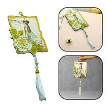 Adorno Escapulário de Porta Nossa Senhora de Fátima Floral Adorno Escapulário de Porta Nossa Senhora de Fátima Floral