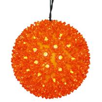 Adorno Esfera de Luz Estelar LED Vickerman X120608 Naranja Adorno Esfera de Luz Estelar LED Vickerman X120608 Naranja