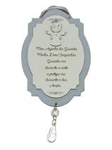 Adorno Mandala Infantil Decorativo Mdf Oração Anjo D Guarda