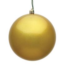 Adorno Navideño Bola Caramelo Dorada Vickerman 4 cm 6 unidades por bolsa