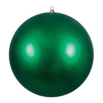 Adorno Navideño Bola Mate Esmeralda Gigante Vickerman 24 cm
