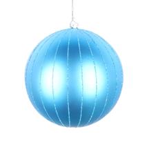 Adorno Navideño Vickerman Bola Turquesa Mate con Brillo 6 cm Adorno Navideño Vickerman Bola Turquesa Mate con Brillo 6 cm