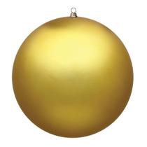 Adorno Navideño Vickerman Esfera Gigante Dorada Mate de 20" Adorno Navideño Vickerman Esfera Gigante Dorada Mate de 20"