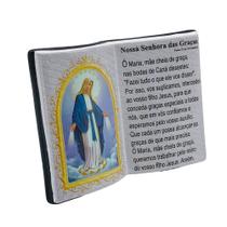 Adorno Oração de Mesa Nossa Senhora das Graças