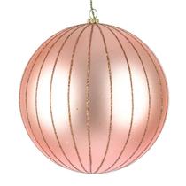 Adorno para Árbol de Navidad Vickerman en Oro Rosa 6 cm (Paquete de 2)