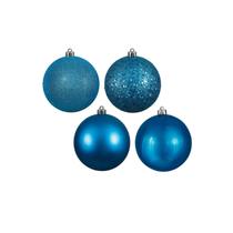 Adorno para Árbol de Navidad Vickerman Turquesa (Paquete de 12)