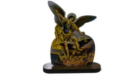 Adorno Pedestal de São Miguel Arcanjo 9cm
