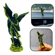 Adorno Pedestal São Miguel Arcanjo Para Painel de Carro Metal 8 cm Adorno Pedestal São Miguel Arcanjo Para Painel de Carro Metal 8 cm