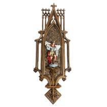 Adorno Quadro de Parede São Miguel Arcanjo em Resina