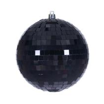 Adorno Vickerman Bola Espejo Negra 4,75 cm Paquete con 4