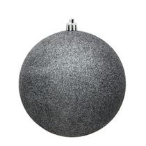 Adorno Vickerman Bola Glitter de Estaño 6 cm Paquete de 4