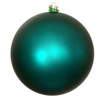 Adorno Vickerman Bola Mate Verde Azulado Oscuro 3 cm Paquete de 12