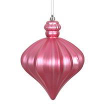 Adorno Vickerman Cebolla Mate Color Malva de 6 cm, Irrompible Adorno Vickerman Cebolla Mate Color Malva de 6 cm, Irrompible