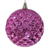 Adorno Vickerman Diamante Rosa Mercury 4,75 cm - 4 Piezas