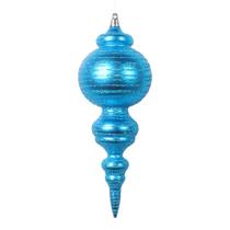 Adorno Vickerman Remate Mate Turquesa 10 cm 2 unidades por bolsa Adorno Vickerman Remate Mate Turquesa 10 cm 2 unidades por bolsa