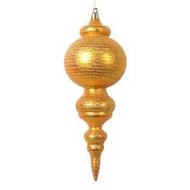 Adorno Vickerman Terminal Mate Oro Antiguo 10 cm 2 por Bolsa