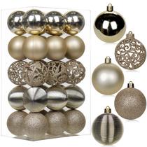 Adornos Navideños en Bolas Briful 30 piezas 6 cm irrompibles
