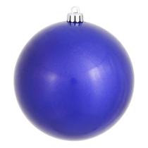 Adornos Vickerman Bola de Plástico 4,75 cm Azul Cobalto Candy 4 unidades