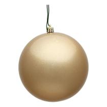 Adornos Vickerman Bola de Plástico Dulce Café Latte 6 cm (Set de 4)