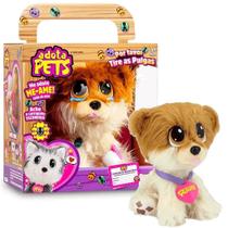 Adota Pets Cachorrinho Lulu Pelúcia Infantil Multikids
