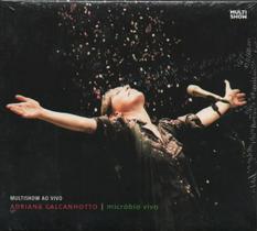 Adriana Calcanhotto CD Micróbio Vivo Multishow Ao Vivo - Sony Music