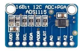 ADS1115 Conversor Analógico Digital 4 Canais para Arduíno - Importador