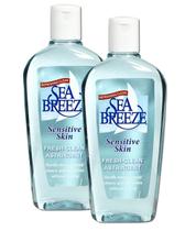 Adstringent Sea Breeze para pele sensível, fresca e limpa, 300 ml (pacote com 2) Adstringent Sea Breeze para pele sensível, fresca e limpa, 300 ml (pacote com 2)
