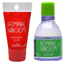 Adstringente Sempre Virgem Alecrim Liquido 50ml e gel 25g Fique apertadinha Adstringente Sempre Virgem Alecrim Liquido 50ml e gel 25g Fique apertadinha