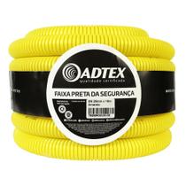 Adtex corrugado amarelo 3/4 25mm 10 m Adtex corrugado amarelo 3/4 25mm 10 m