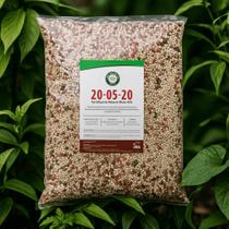 adubo 20 05 20 pacote 1 kg npk frutificação , floração