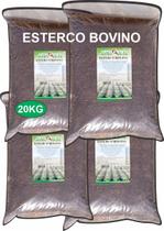 Adubo E Composto Orgânico 20kg Esterco Bovino Leiteiro
