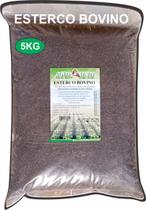 Adubo E Composto Orgânico 5kg Esterco Bovino Leiteiro