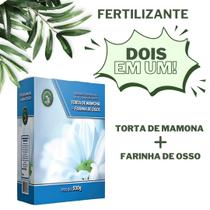 Adubo Farinha De Osso Torta Mamona 500g Adubo Farinha De Osso Torta Mamona 500g